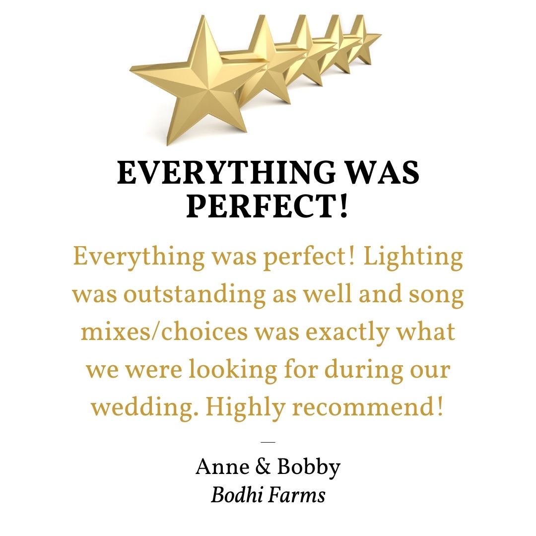 Bozeman Montana Wedding DJ Review