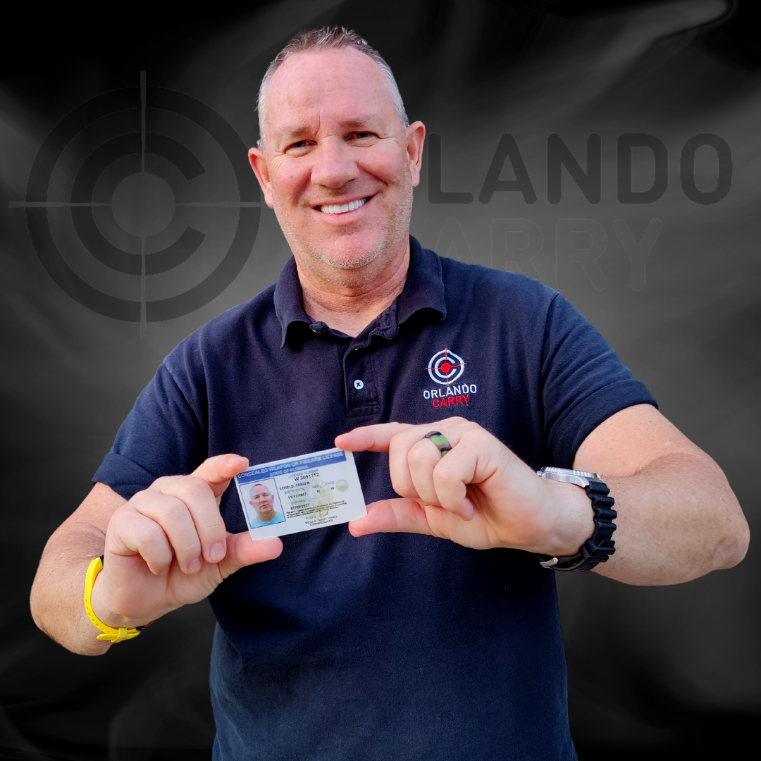 NRA Certified Firearms Instructor holding a Florida Concealed Carry Permit