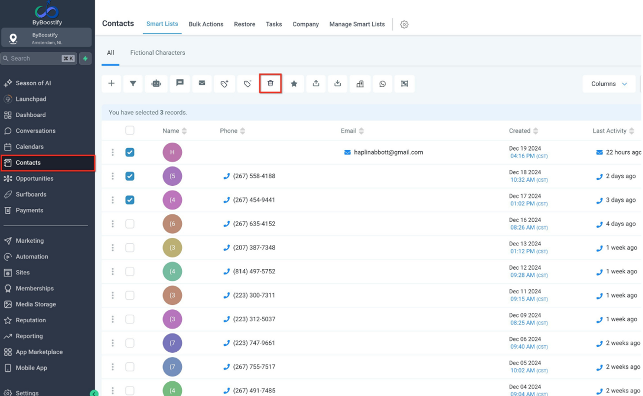 Hoe Contacten en Hun Gegevens te Verwijderen