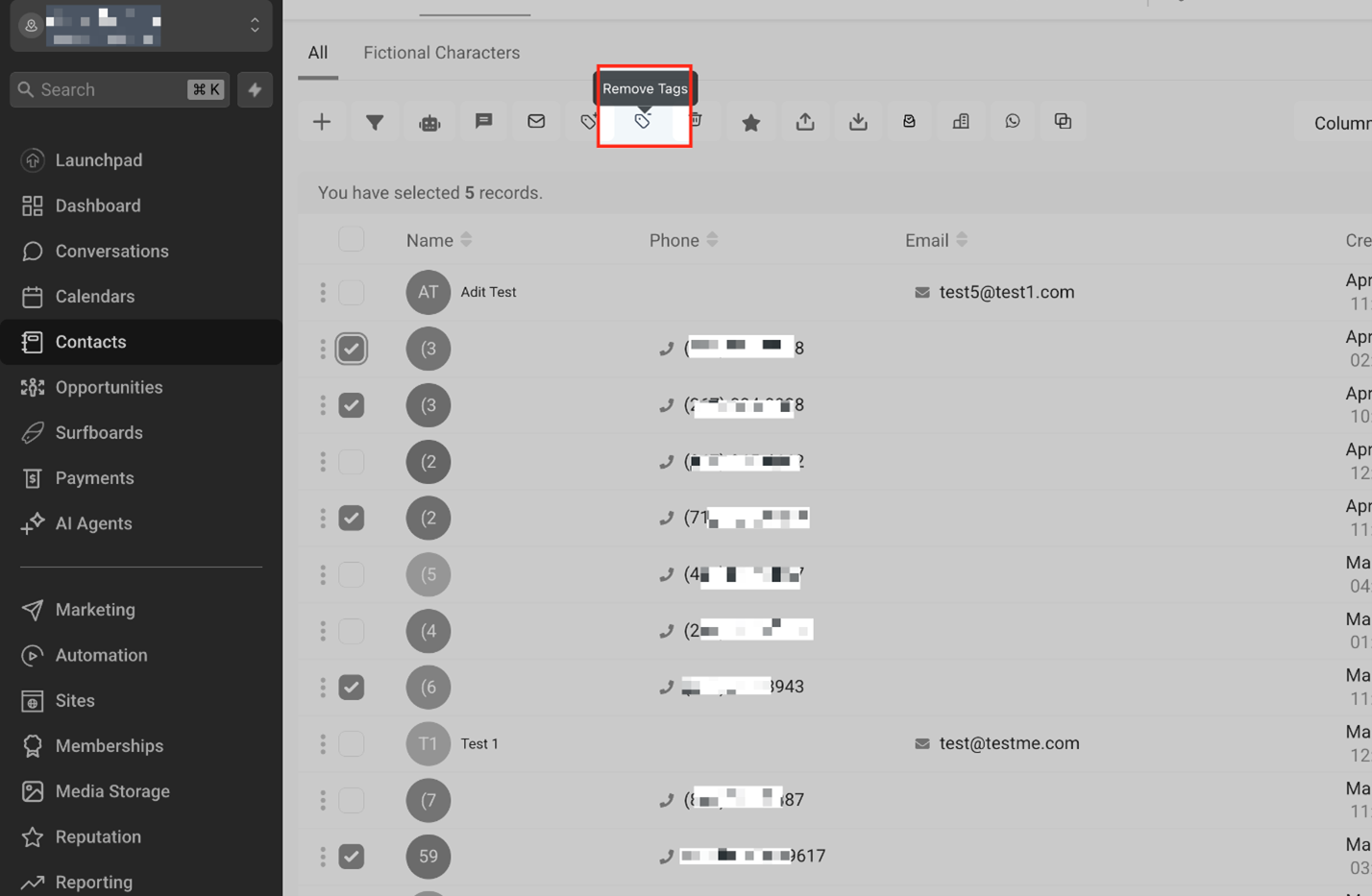 Contactlabels Verwijderen Van Meerdere Contacten