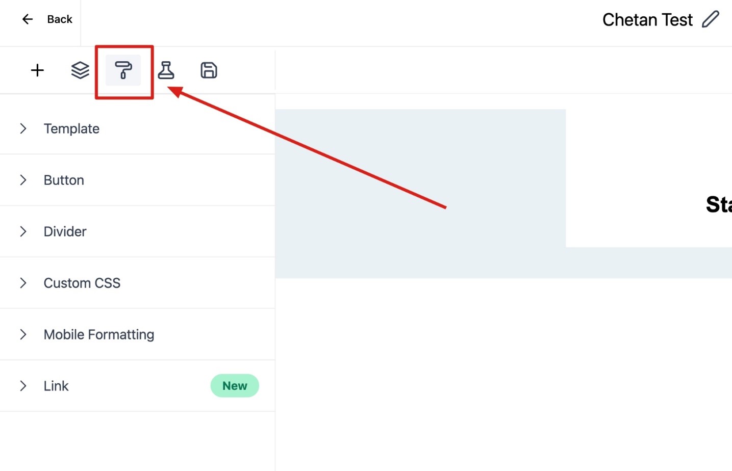 Hoe je de E-mailindeling voor Mobiel kunt Bewerken onder het Tabblad Uiterlijk