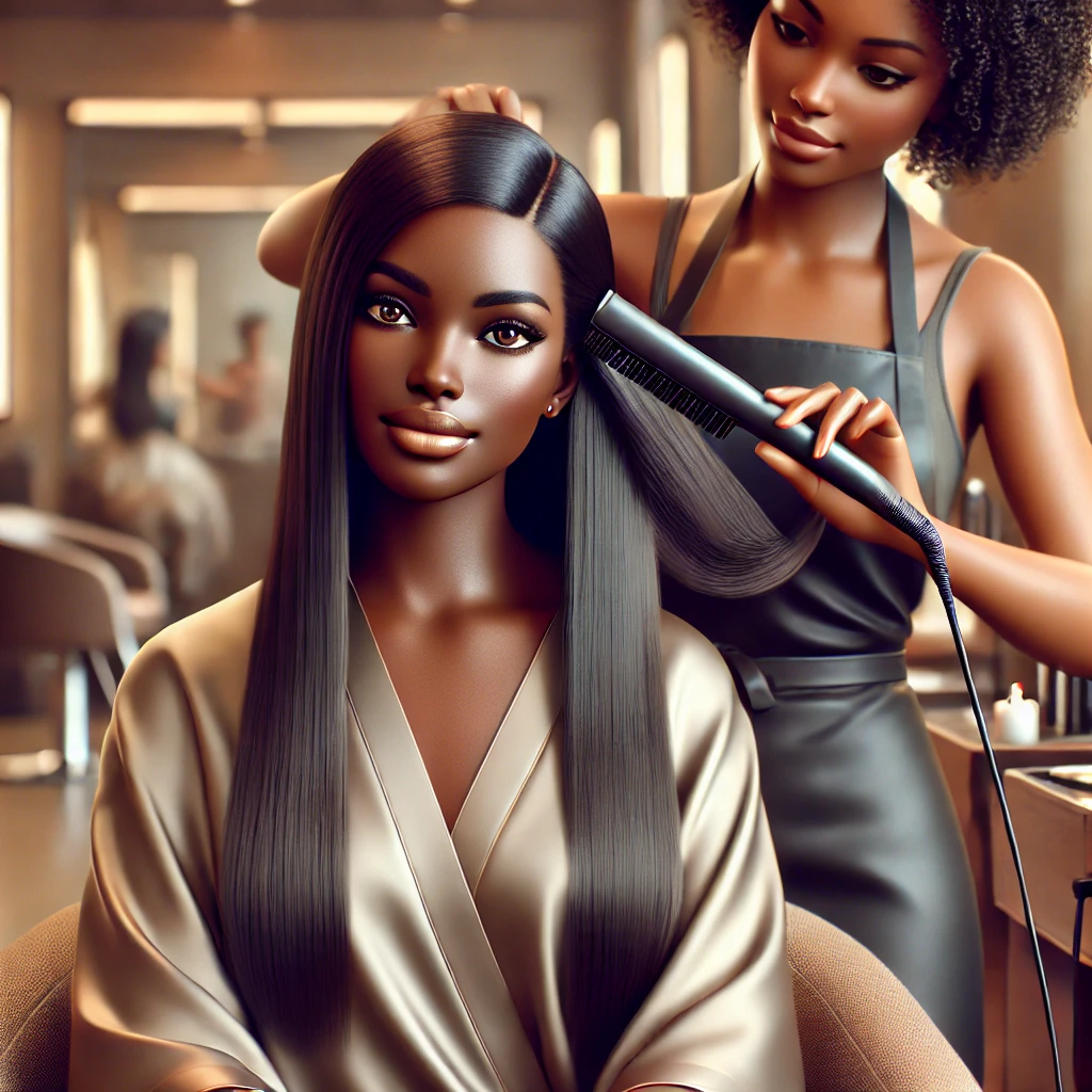Silk Press Service in Atlanta