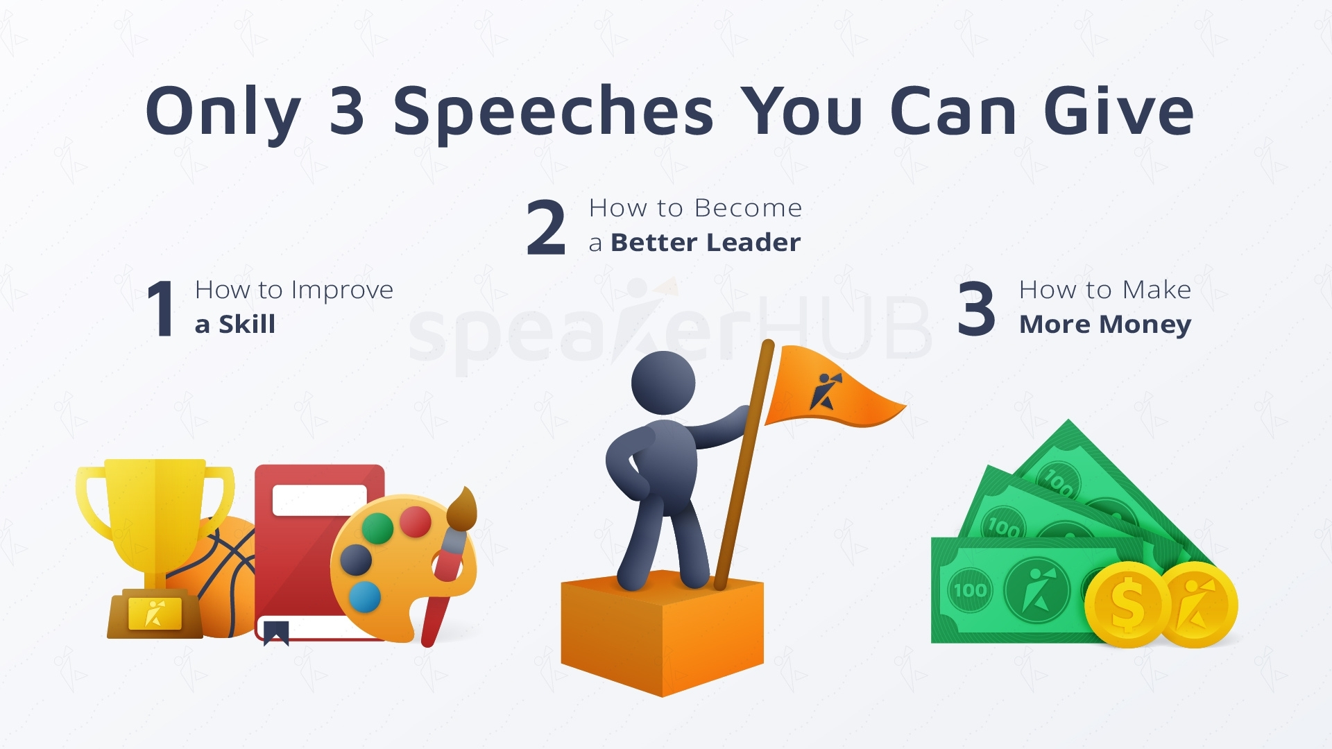 Only 3 Speeches You Can Give
