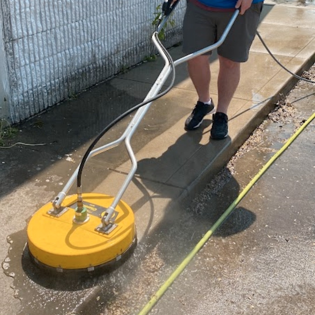 pressure washing