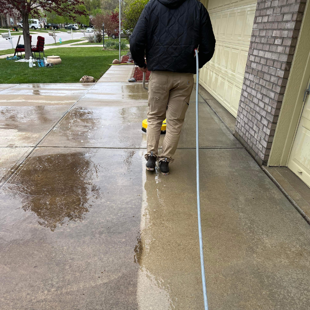 pressure washing