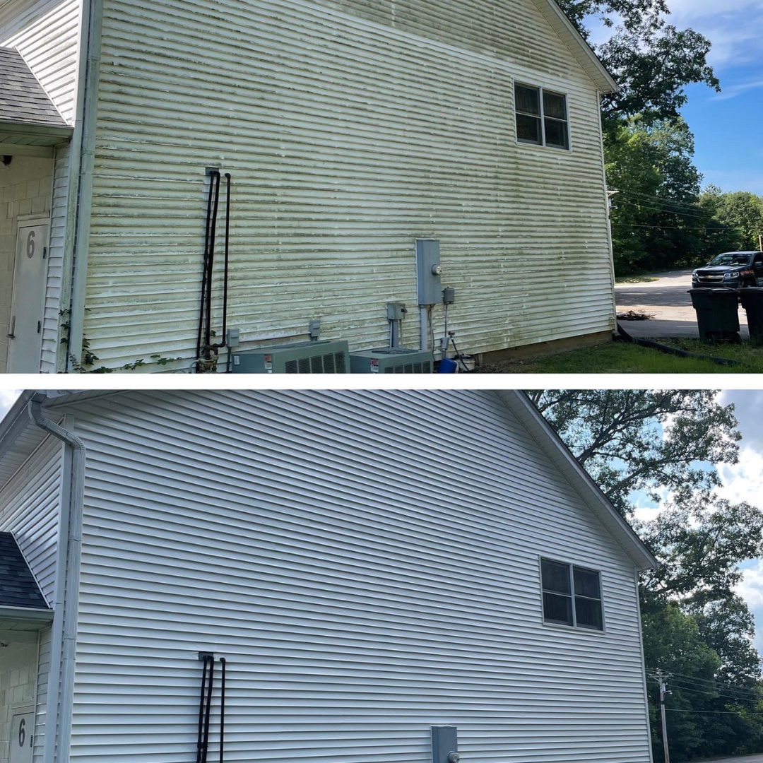 pressure washing