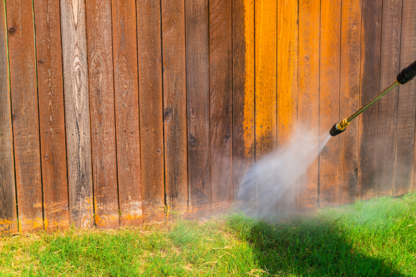 pressure washing