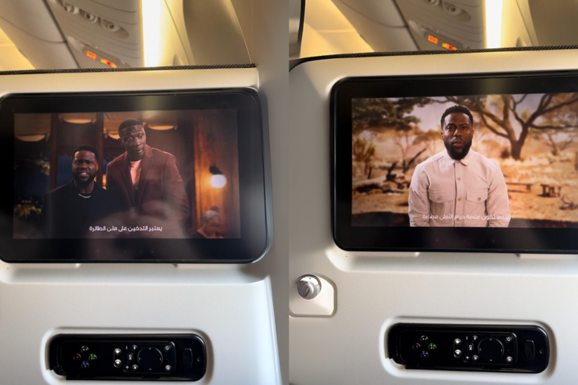 A cinematic scene from Qatar Airways’ in-flight safety video, illustrating how innovative marketing transforms routine content into captivating, emotionally engaging experiences that build long-term customer loyalty. A cinematic scene from Qatar Airways’ in-flight safety video, illustrating how innovative marketing transforms routine content into captivating, emotionally engaging experiences that build long-term customer loyalty.