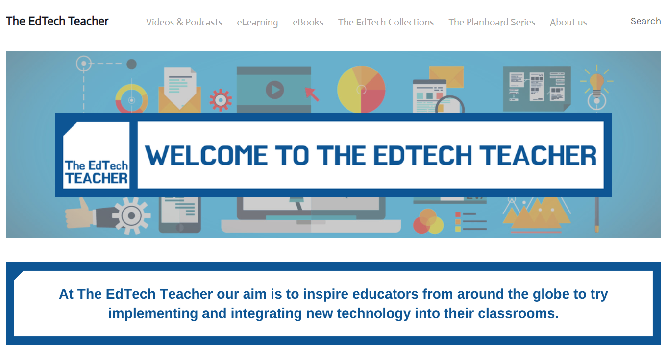Old The EdTech Teacher homepage