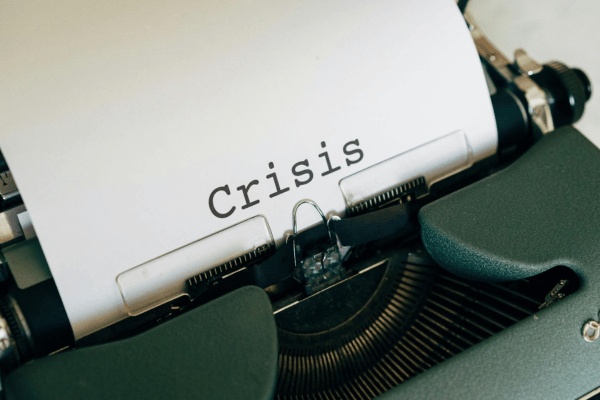 Crisis in neurodivergent diagnosis - typed on a typewriter Crisis in neurodivergent diagnosis - typed on a typewriter