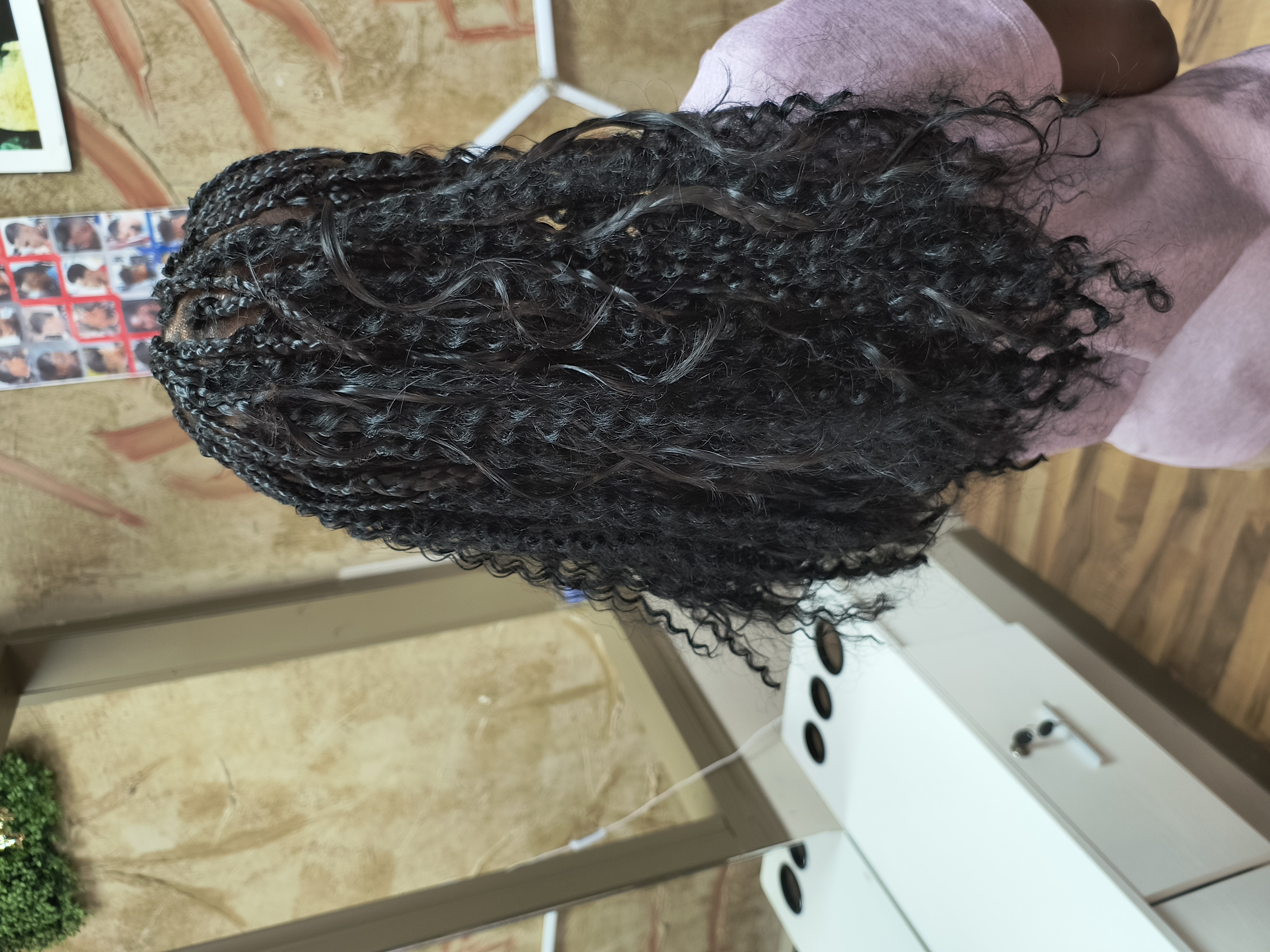 Style de coiffure afro