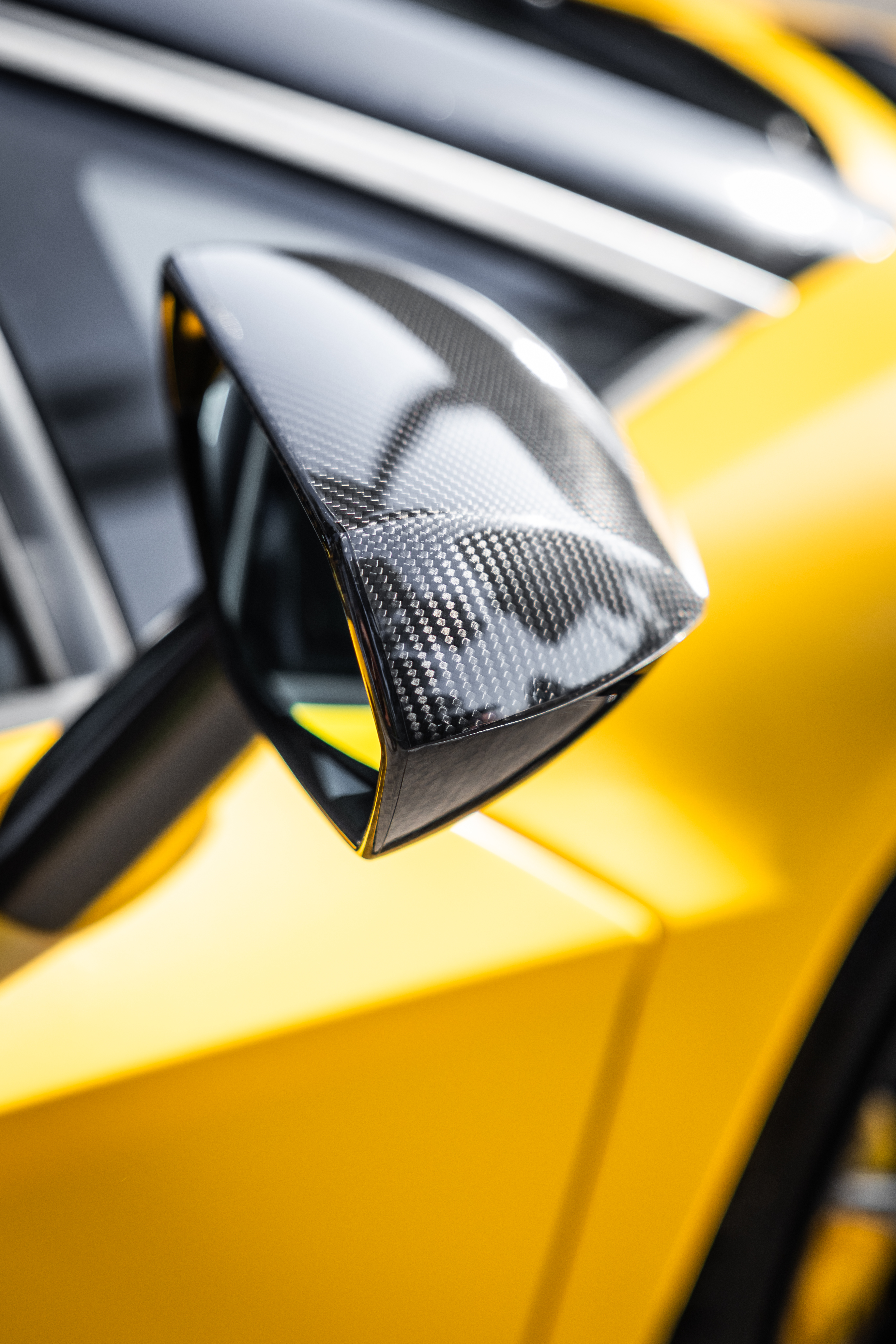 Aventador Focus Retroviseur Carbon