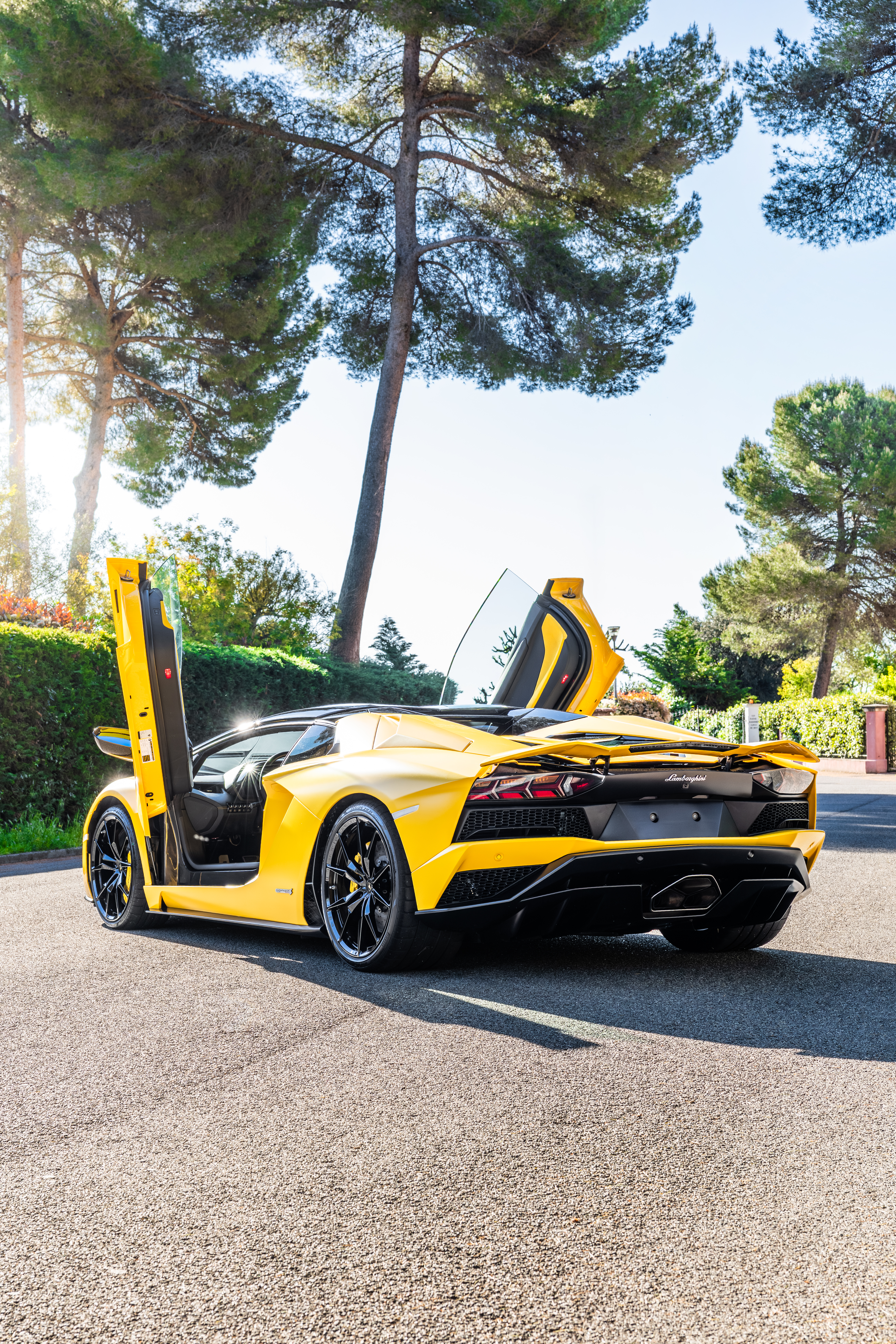 Aventador Ouverte Arrière