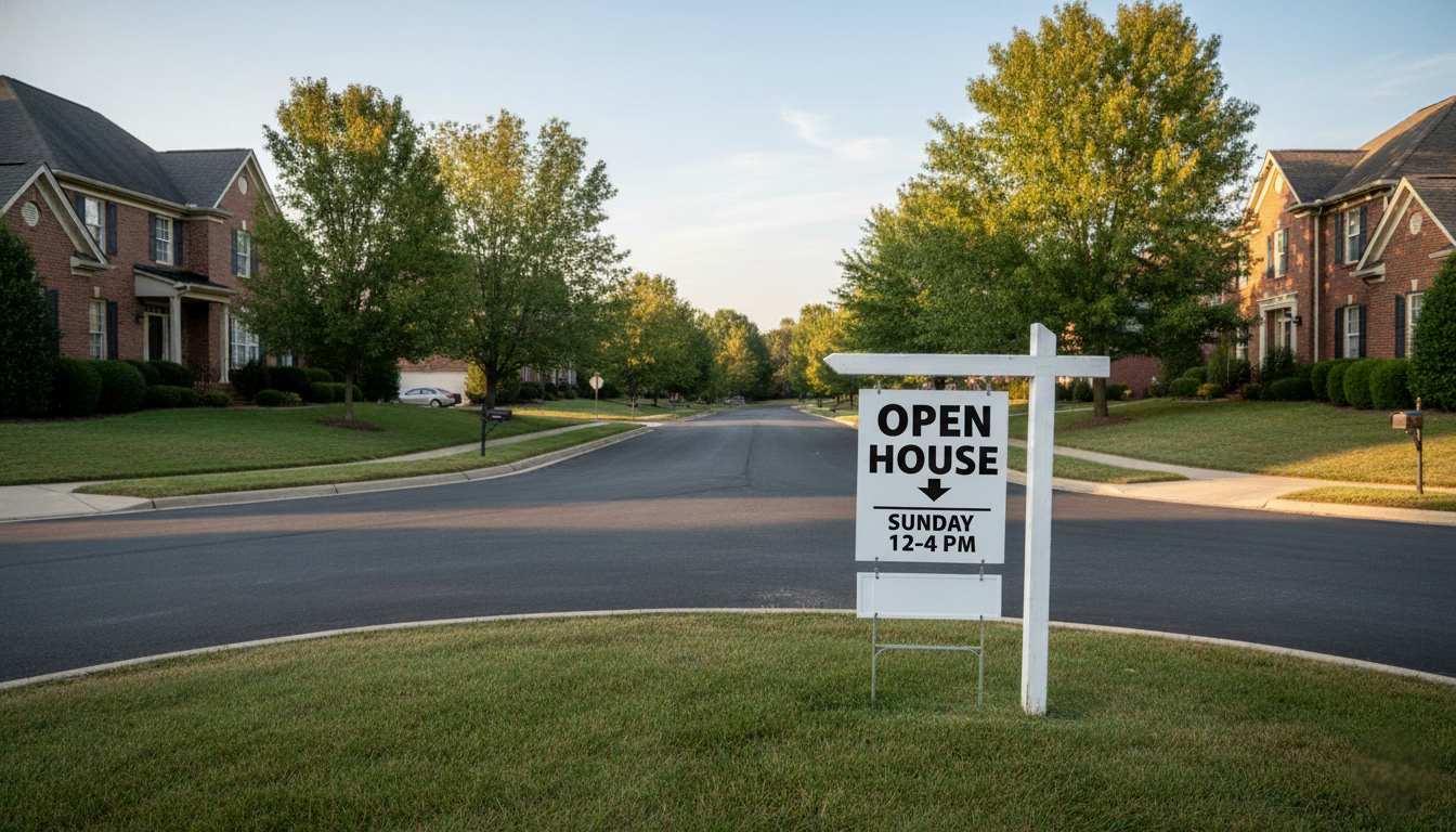 “Quiet open house during winter with minimal competition.”