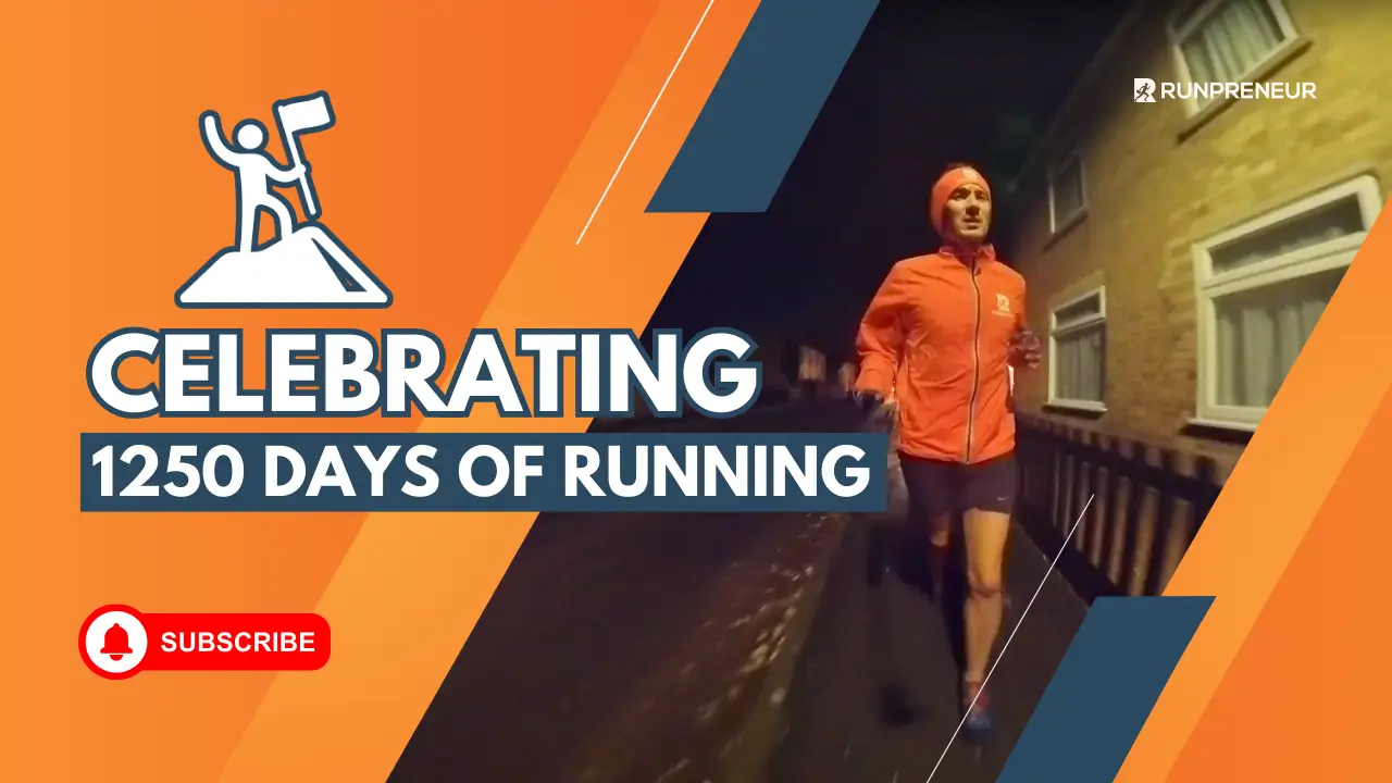 Celebrating 1250 Days of Running: A Milestone Journey