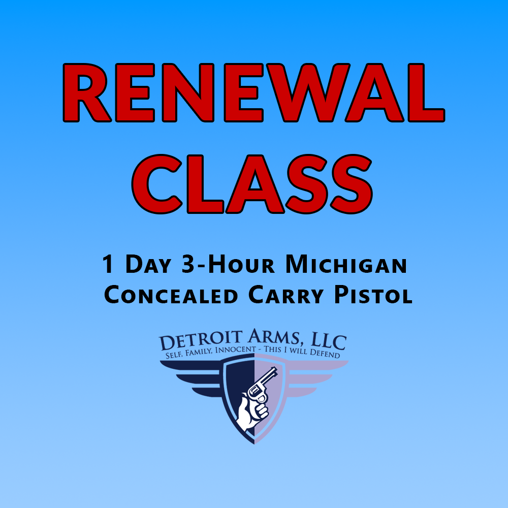 How to RENEW A Michigan CCW / CPL Permit