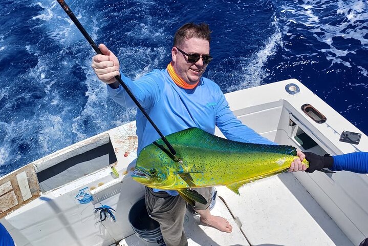 Fishing in the Caribbean waters