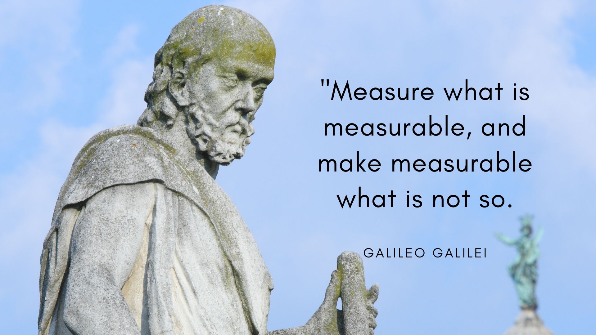 Galileo quote about measuring Galileo quote about measuring