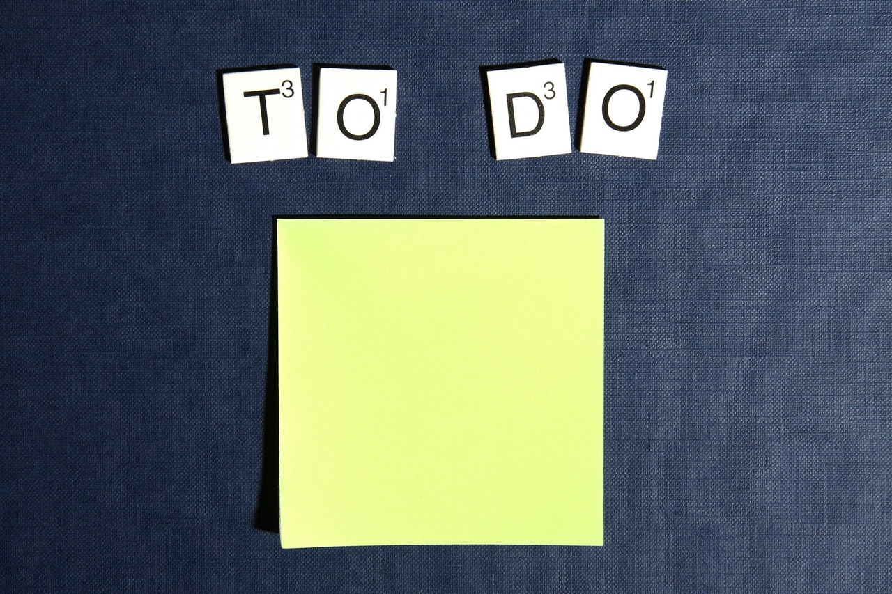 Sticky notes with To-dos Sticky notes with To-dos