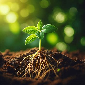 A young plant rooted in soil, symbolizing building a strong emotional foundation. A young plant rooted in soil, symbolizing building a strong emotional foundation.