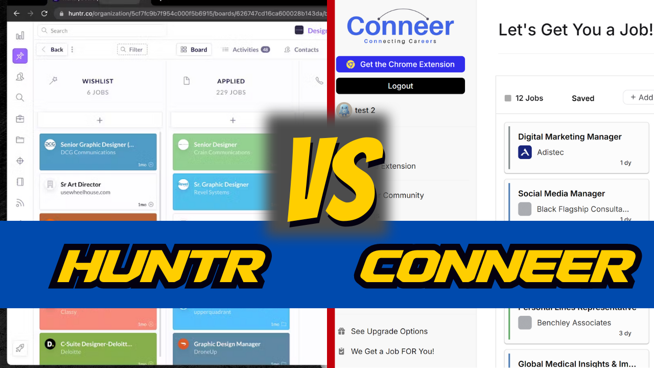 Conneer vs. Huntr.co: Which Is the Best Tool to Search for Remote Jobs in 2024?