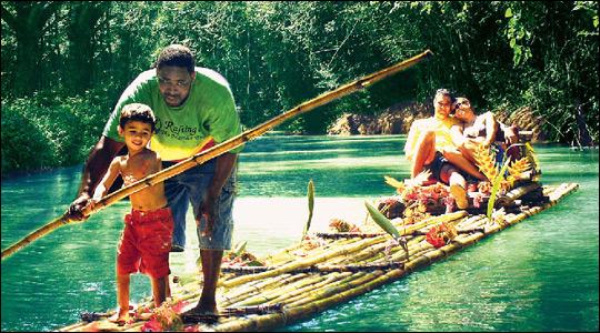 Bamboo Rafting Martha Brae River Tour in Jamaica Bamboo Rafting Martha Brae River Tour in Jamaica