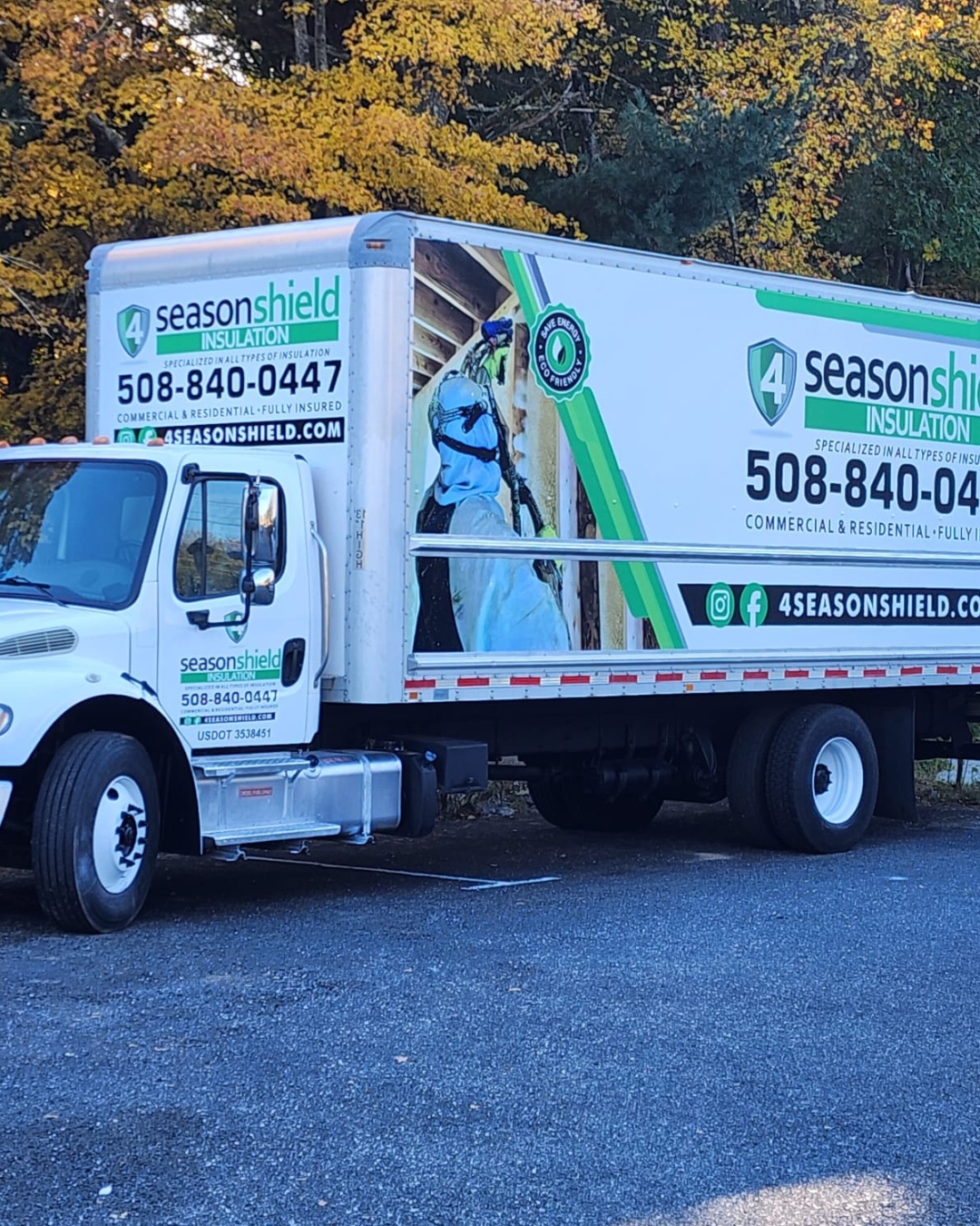 4 Season Shield Insulation Truck