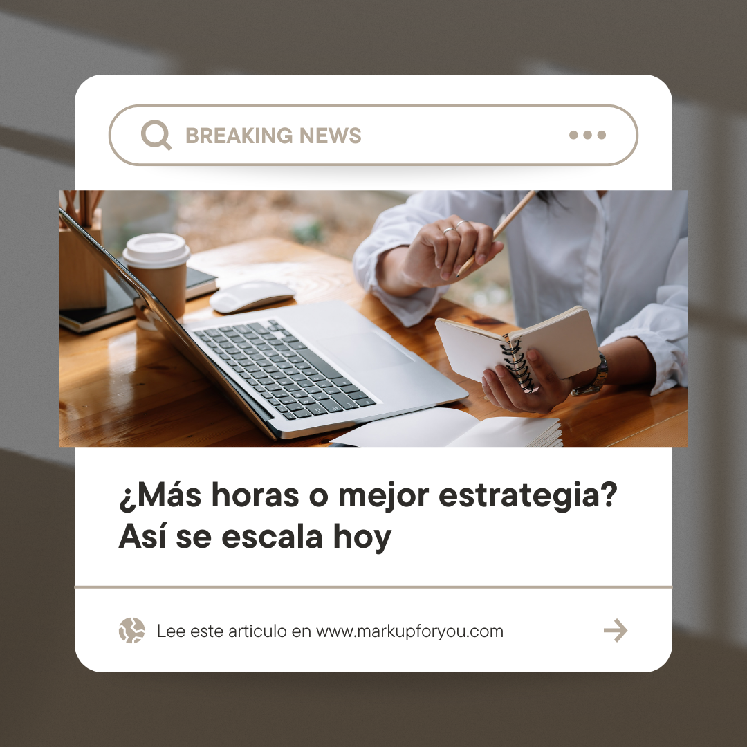 Estrategia para escalar negocios sin agotamiento mental ni físico Estrategia para escalar negocios sin agotamiento mental ni físico