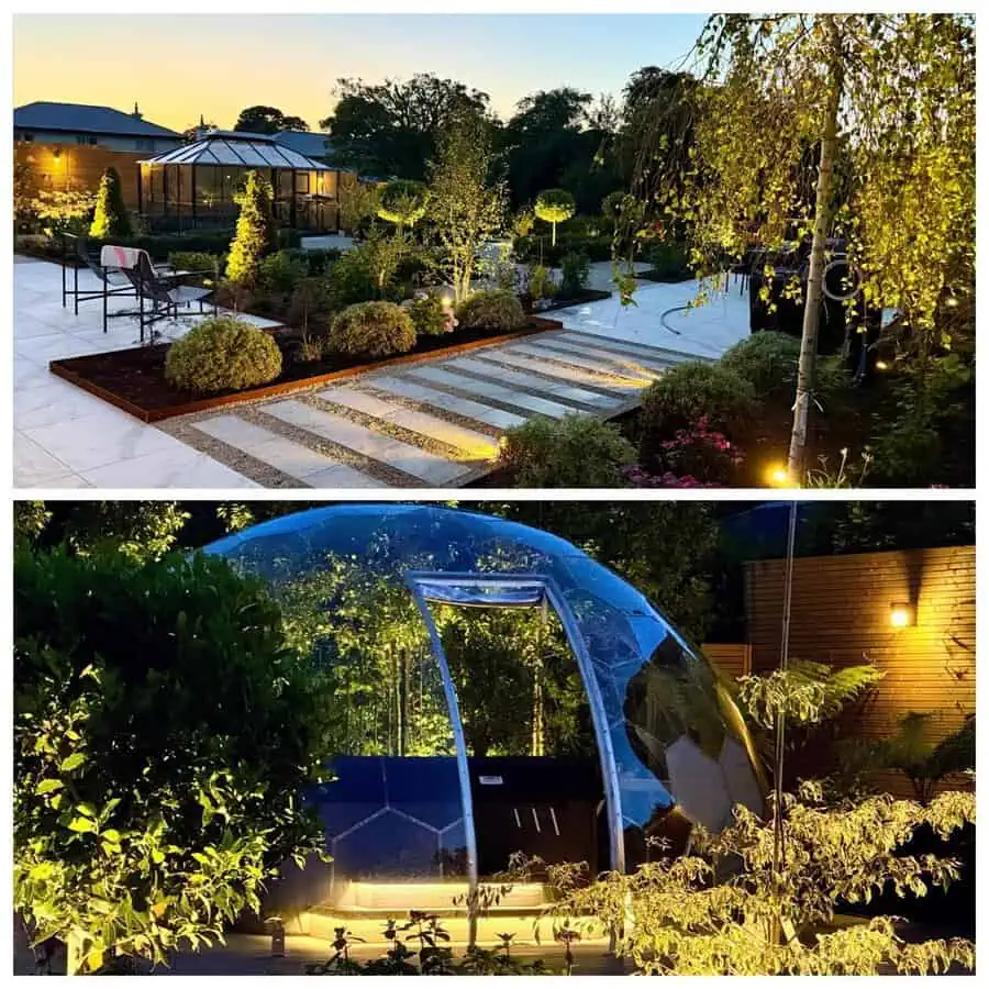 Garden Lighting ideas in a Dublin garden