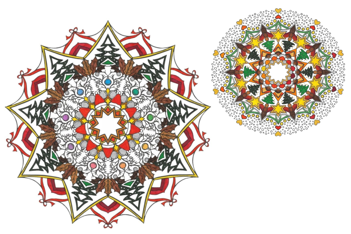 Christmas Mandalas Christmas Mandalas