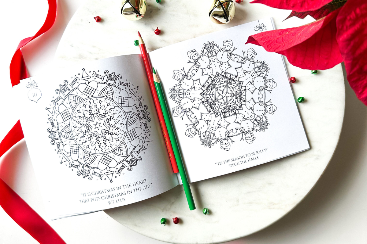 Christmas Mandalas coloring book Christmas Mandalas coloring book