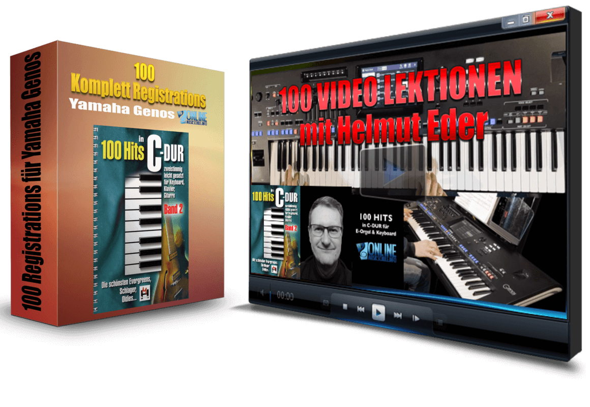 100 HITS in C-Dur Band 2  100 HITS Band 2 - SD-Karten Edition