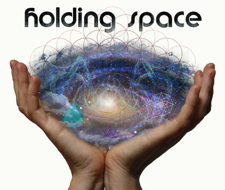 Image of hands holding space used in blog post by  Carli Thorpe