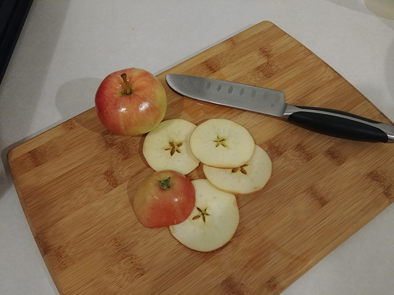 Manzanas en rodajas