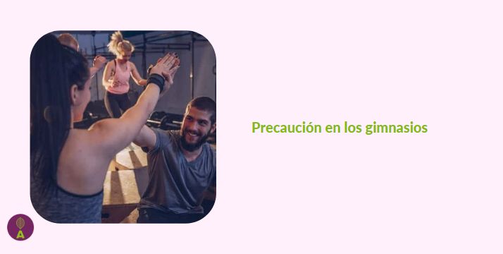 Para personas con la barrera de la piel comprometida los gimnasios lleno son un lugar en el que extremar las precauciones por el riesgo de infección