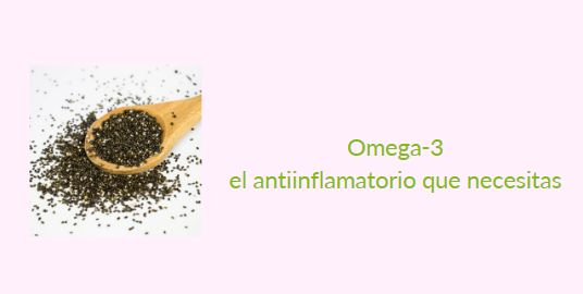 Omega 3 como antiinflamatorio