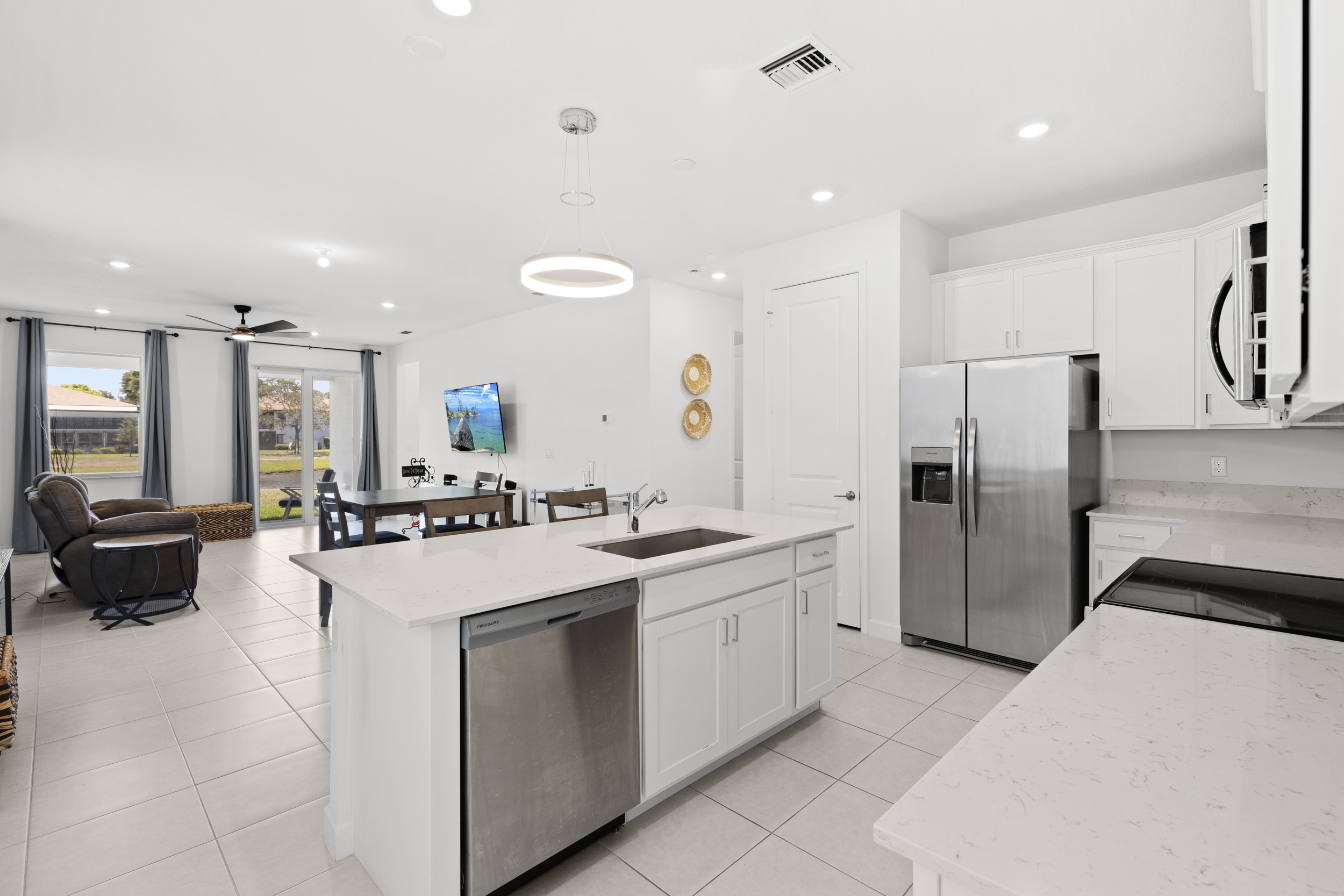 Open concept floor plan 5697 graceful way Delray Beach Florida home for sale