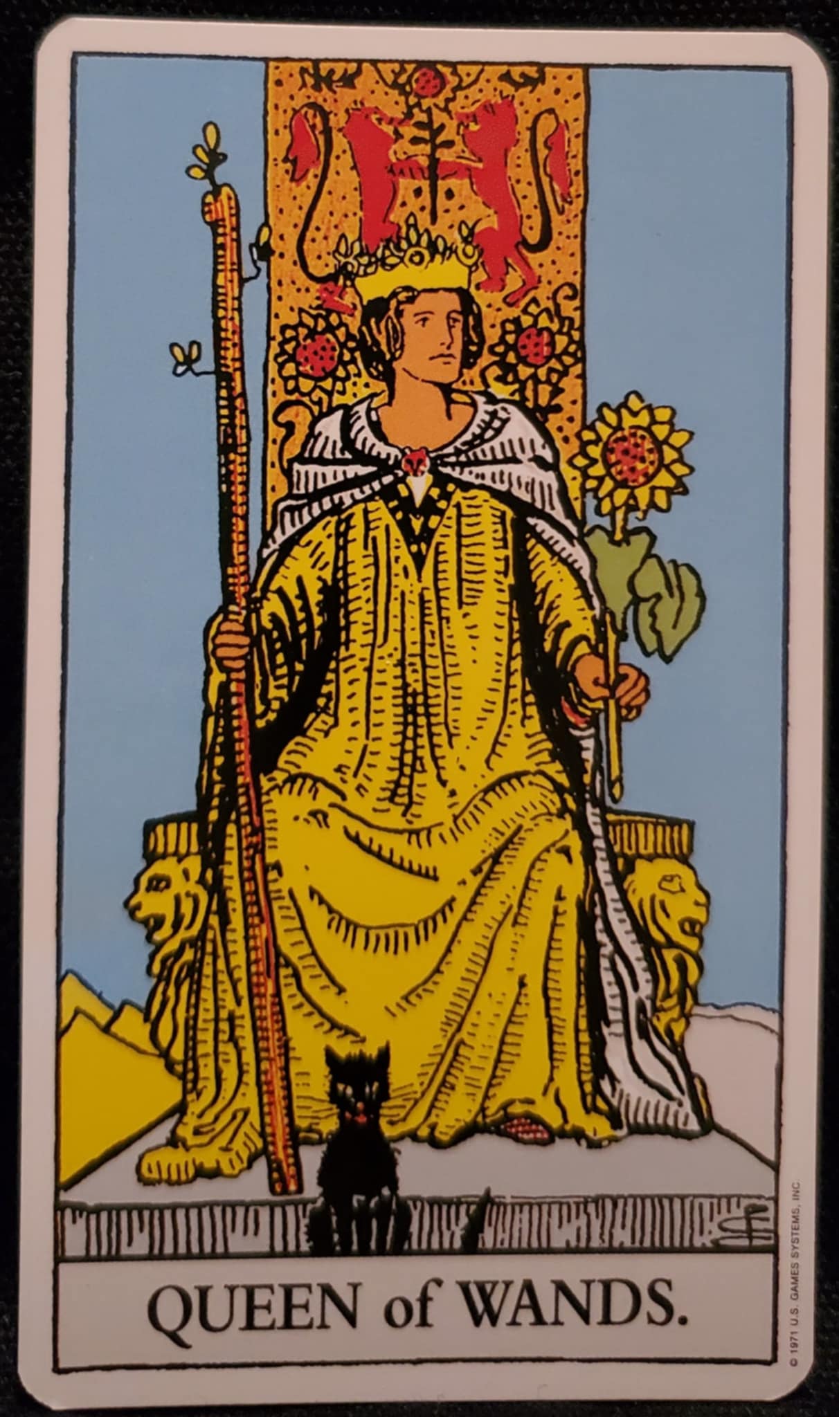Tarot Card: The Queen of Wands Tarot Card: The Queen of Wands