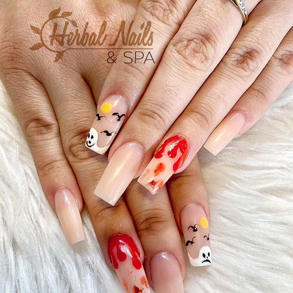 Custom nail design Corona CA