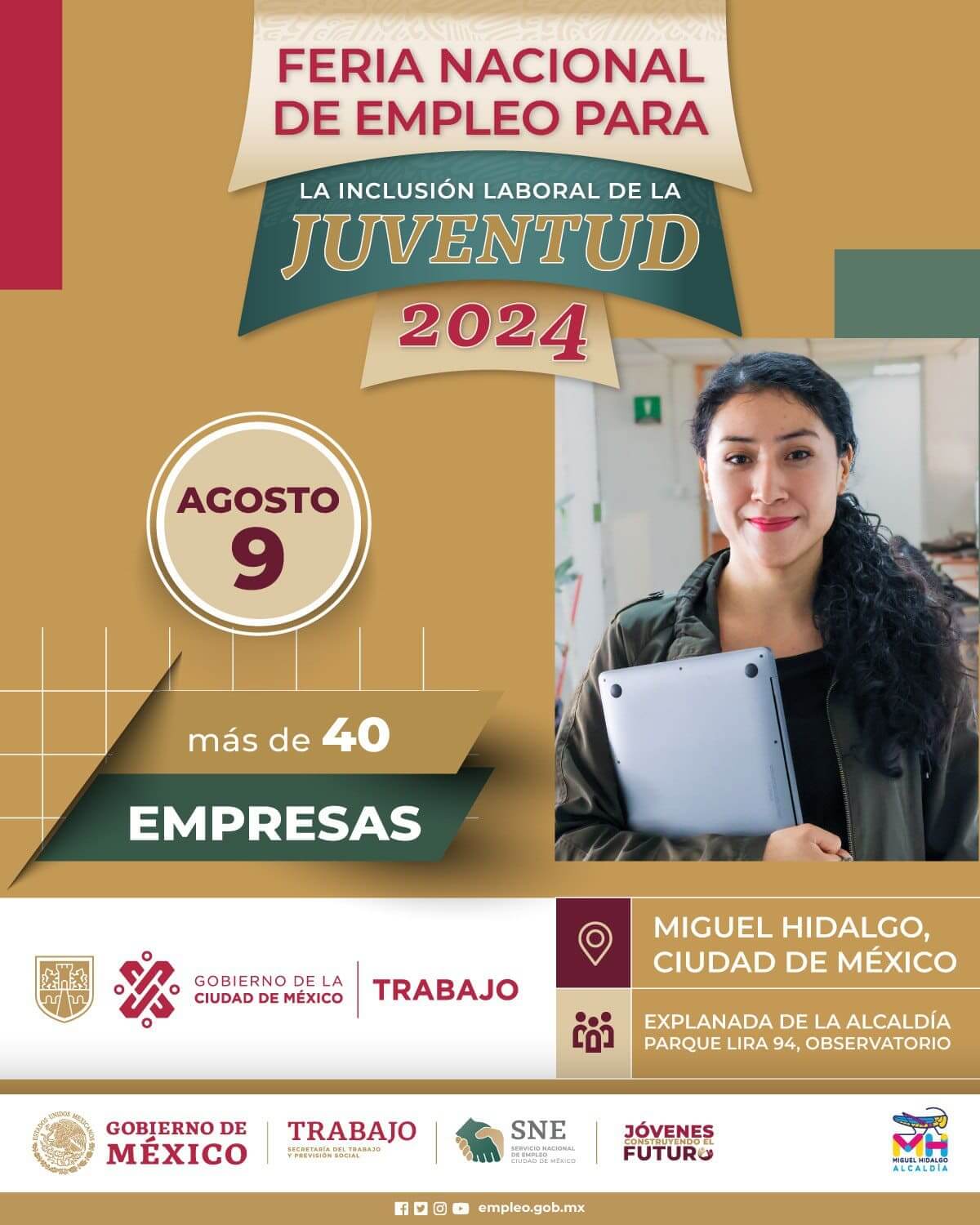 feria-empleo-nacional-inclusion-juventud-cdmx-9-agosto-2024 feria-empleo-nacional-inclusion-juventud-cdmx-9-agosto-2024