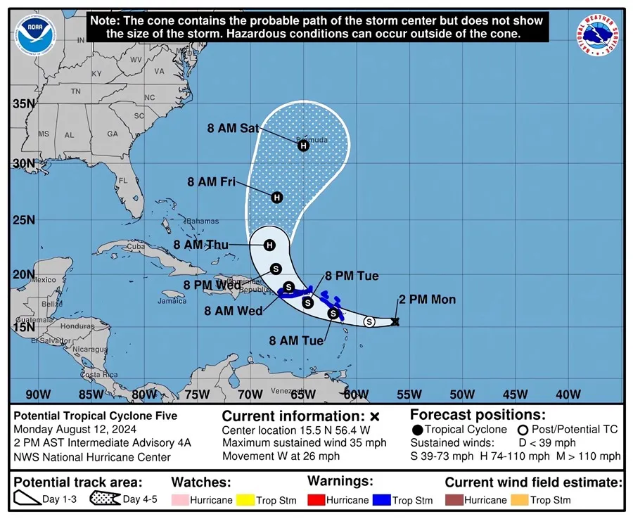tormenta-ernesto-direccion-predicciones