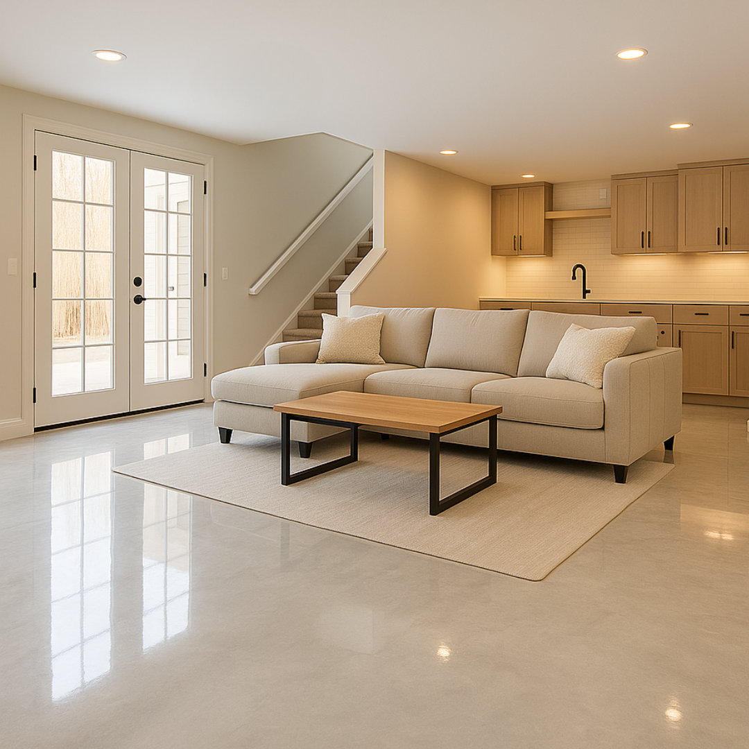epoxy floor basement epoxy floor basement