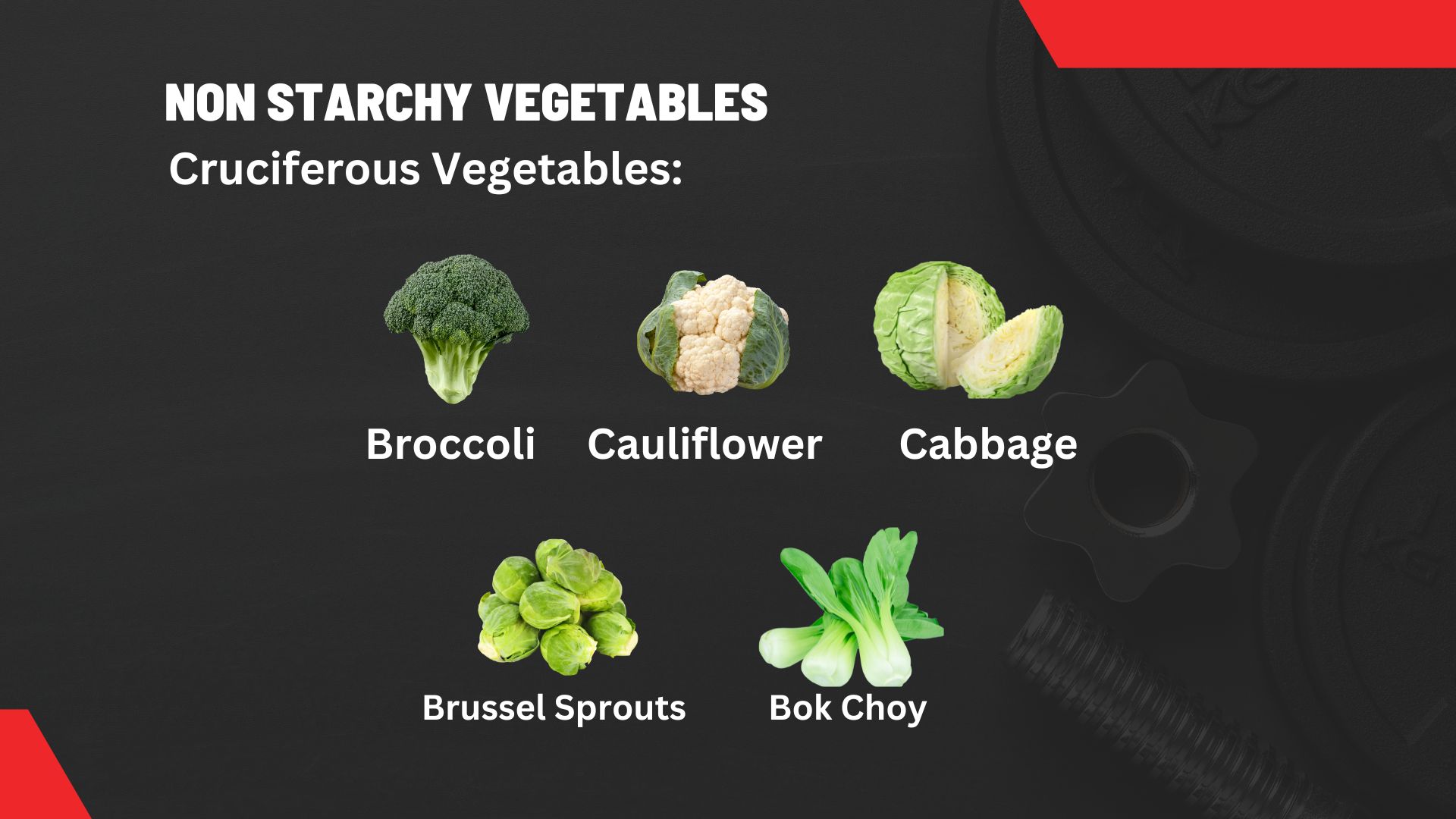 Non-starchy veggies