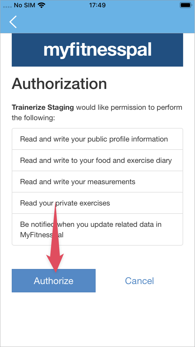 step 4 myfitnesspal
