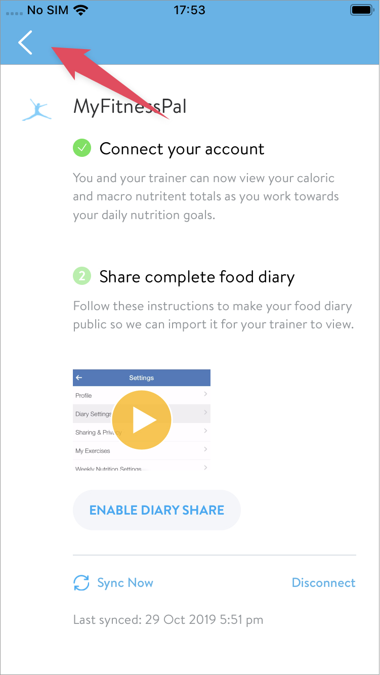 step 6 myfitnesspal