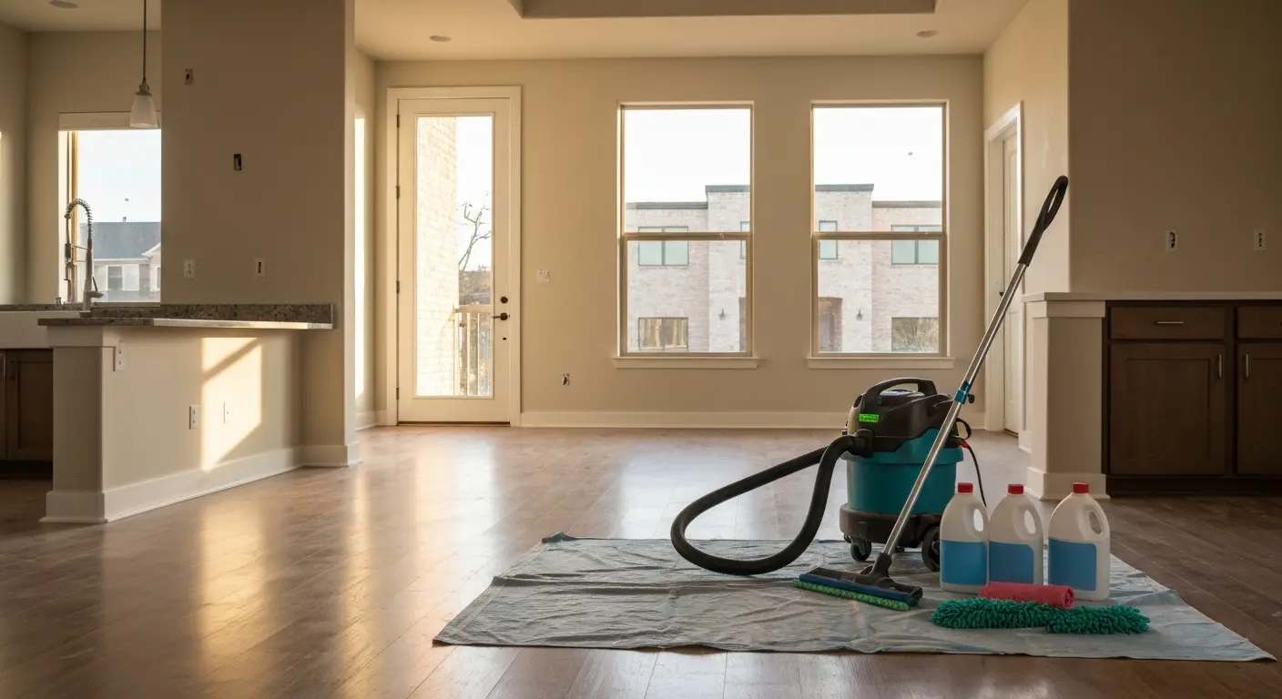 Post-construction cleanup