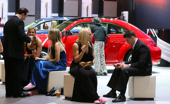 Chicago Auto Show Charity Event 2012 Guests