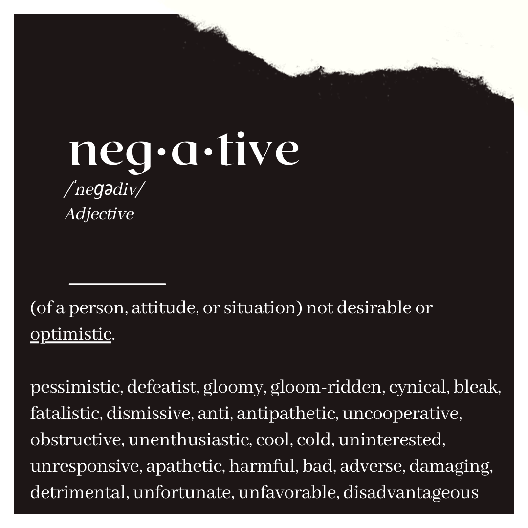 Negativity Definition