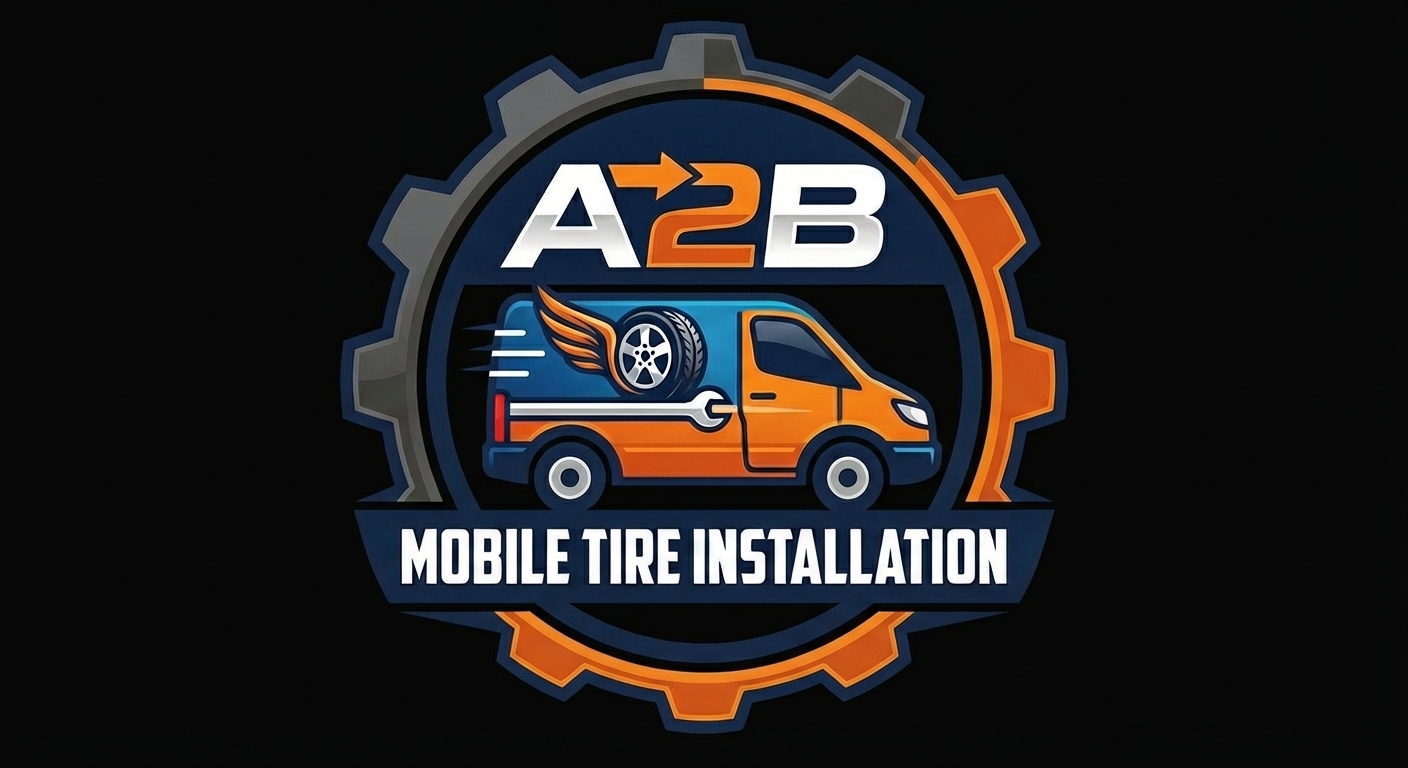 A2B Mobile Tire Logo
