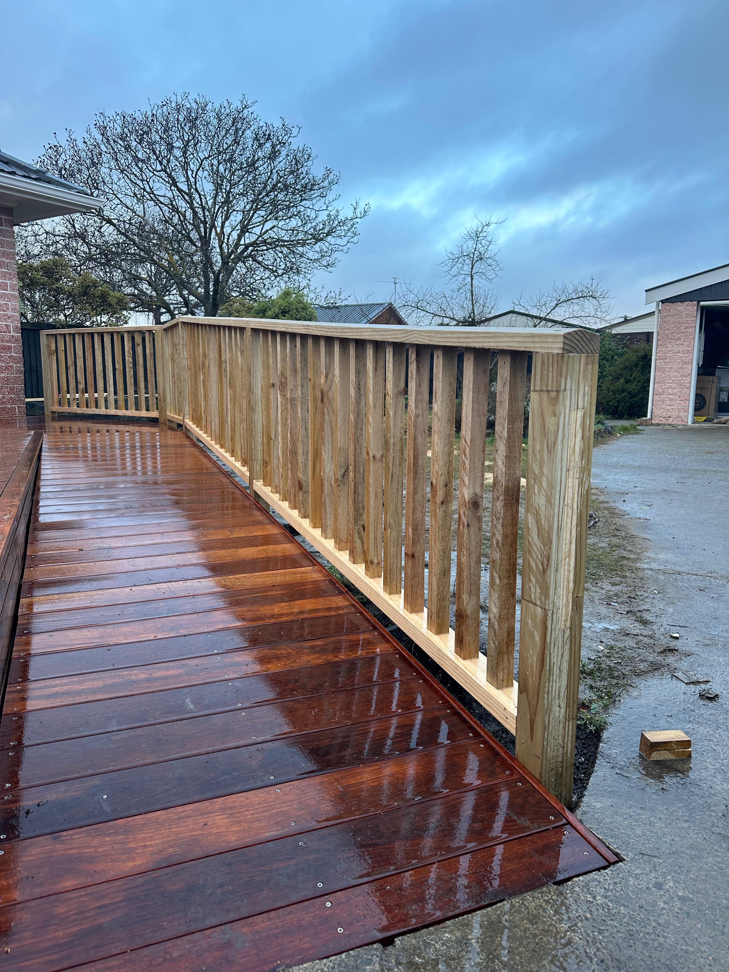 Deck and outdoor spaces Christchurch